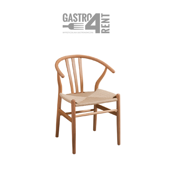 Krzesło drewniane bone
